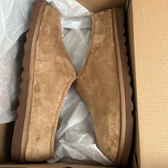 Skechers Men's Relaxed Fit Faux Suede Mule Slippers-Lemato - Picture 6 of 6